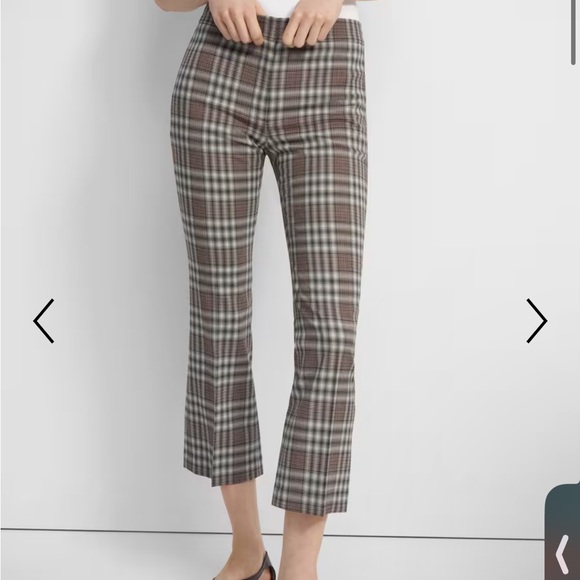 Theory Kick Wool-Blend Pants size 8 - Picture 5 of 12